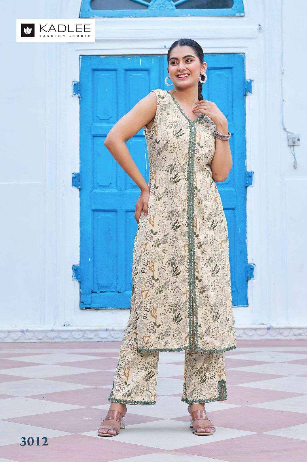 Saavi Vol 2 By KADLEE 3007 To 3012 Series Designer Collection Cotton Co-ord Set At Wholesale Price